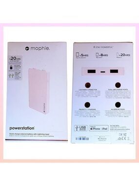 MOPHIE POWERSTATION EXTERNAL BATTERY 6040MAH ROSE GOLD